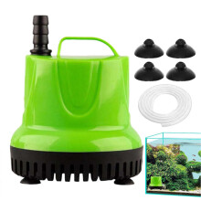 Aquarium Submersible Circulation Pump Hydroponics Low Noise Bottom Suction Filter 200GPH