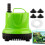 Aquarium Submersible Circulation Pump Hydroponics Low Noise Bottom Suction Filter 200GPH 1