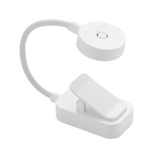 Lámpara de acuario ajustable con clip, giratoria 360, control táctil y 3 modos de iluminación.
