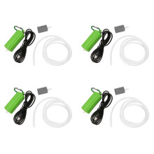 bombas de aireación USB mini ultra silenciosas para acuarios, bombas de oxígeno para peceras y pesca - Verde