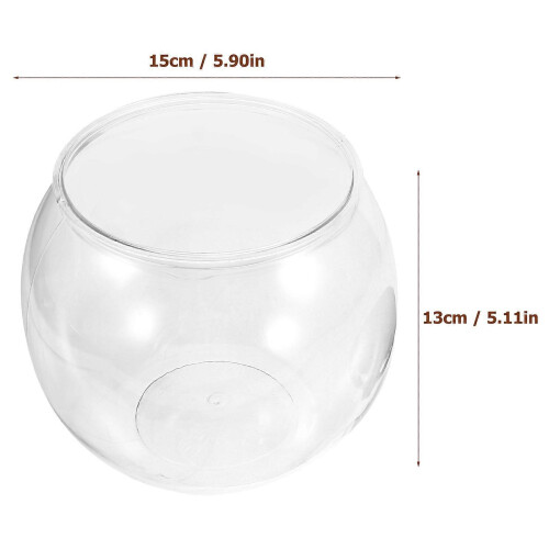 Fallskyddad akvarium i plast för förvaring, 1 set 1