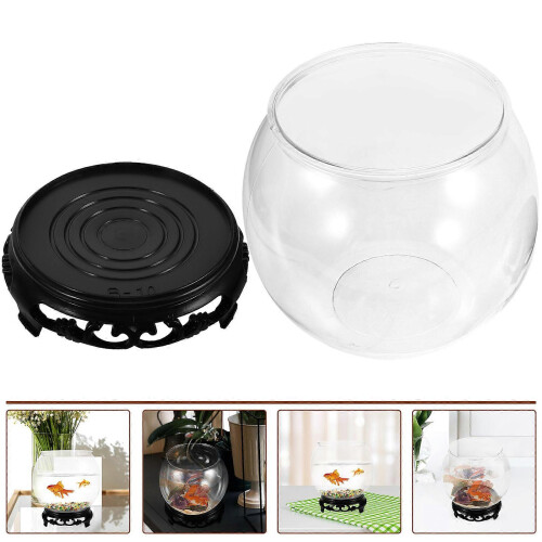 Fallskyddad akvarium i plast för förvaring, 1 set 2