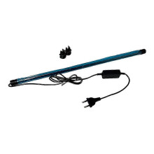 Lámpara LED delicada para acuario, ideal para paisajismo de peceras, 1 unidad, color negro.