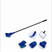 Kit de limpieza para acuarios Pxcl 5 en 1: rastrillo, raspador, tenedor, esponja y cepillo para acuarios de cristal.