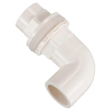 Juego de 4 conectores de codo de PVC de 90 grados para acuario