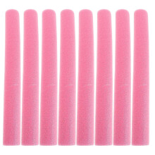 fundas para postes de trampolín, acolchado de seguridad para parque infantil, tubos de repuesto de espuma suave de 40 cm, color rosa.