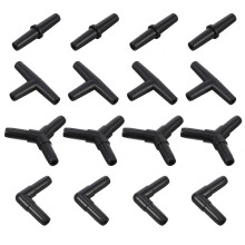 Kit de 240 conectores de plástico para mangueras de acuario y bombas de aire.