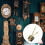 1 Set Battery Operated Clock Movement Kit 200mm with Hands and Motor 3