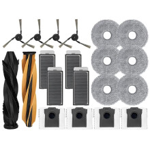 20-Teiliges Ersatzteilset für L40s Ultra / L40s Pro Ultra Staubsauger: Bürste, Filter, Wischtücher, Staubbeutel