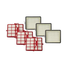 Replacement Filter Kit for S115 Vacuum Cleaner - 3pcs Front & 3pcs Rear HEPA Filters,Washable