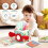 Kids Crab Shape Sensory Cotton Tissue Box For Handeye Coordination Brain Activities Development 7