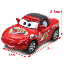 (MK Fan TIN)Cars Movie Alloy Race Car Toy With Inertia Drive For Kids Play And Collection
