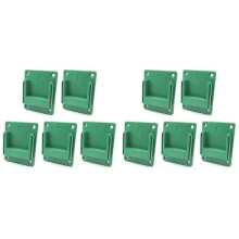 10Pcs Hitachi Hikoki Metabo 18V Li-Ion Wall Mount Power Tool Holder Bracket Rack Green