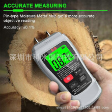 Pro Digital Wood Moisture Meter Wall Humidity Detector Firewood Floor Wallpaper Building