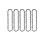 5 Pack 4 Inch Chainsaw Chain Replacement For All Cordless Electric Mini Chainsaw Black 1