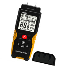 High Precision Moisture Meter for Wall Wood Concrete LCD Display No Battery Multicolor