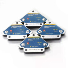 Posicionador magnético multiángulo para soldadura, 4 piezas, 45/90/135 grados, herramienta localizadora para fijación de ferrita