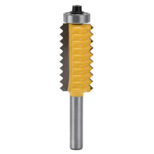 Finger Joint Router Bit Glue Milling Cutter 45# Steel 8mm Shank 41mm V Tenoning Machine
