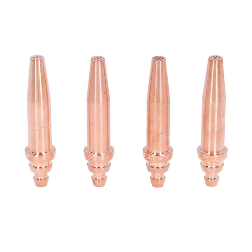 Copper Cutting Nozzle Kit 4Pcs Acetylene Torch Tips G02 Isobaric Welding Consumables