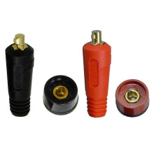 Juego de 4 conectores de panel para enchufes de soldadura TIG DKJ10-25 y DKZ10-25 Accesorios para soldadura
