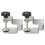 2PCS Stainless Steel Cabinet Installation Tools for Drawer Front Panel Clamps Silver 1
