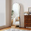 150x50cm Arched Full Length Floor/wall Mirror Blac 4
