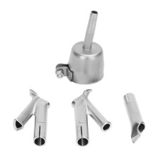 Boquilla de soldadura rápida para pistola de aire caliente de acero inoxidable 304 para vinilo, PVC y plástico.
