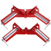 90 Degree Right Angle Woodworking Joining Tool for Picture Frames and Wood Welding