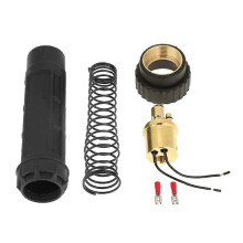 Kit adaptador de latón para antorcha de soldadura MIG, conector de conversión Euro para CO2, para soldadora.