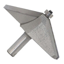 60 Wood Horse Nose Line Milling Cutter with Bearing Trimming Gong Cutter 1/2 Shank Carver