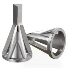 Outil d'ébavurage et de chanfreinage HSS, queue triangulaire, bords filetés hexagonaux, perceuse électrique en acier inoxydable
