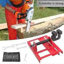 Mini Chainsaw Mill with 1 Electric Grinder Guide Rail & Mounting Tools for Woodworkers