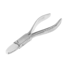 alicate de reparación óptica de acero inoxidable con cabeza cuadrada, herramienta a prueba de lesiones para gafas, multicolor.