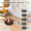 Folding Digital Food Scale High Precision Portable Kitchen Baking Scale White 3