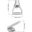 Carpet Claw Carpet Puller Clamp Carpet Fitting Tool for Pulling Carpet Install Remove Silver 5