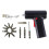 Ergonomic 3.6V USB Rechargeable Cordless Screwdriver Kit with Carrying Case 15pcs 1