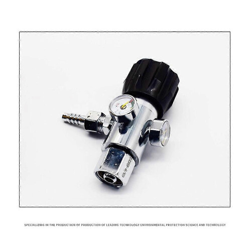 Mini Alloy Welding Oxygen Regulator Anti-Fall Clear Scale Rustproof Portable Gas Gauge 2