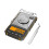 Mini Digital Pocket Scale 50g Precision Portable Electronic Scale with Calibration Weight 3