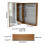 Bathroom Medicine Cabinet with Mirror, LED Light 3