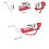 Heavy Duty Package Strapping Tensioner Tool with Spiral Banding Utility 4