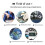 50M Sampling Dual-Channel Oscilloscope 3.2 Inch LCD Handheld High-Performance Mini Portable 4