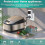 EU Dual Di Surge Protector Socket 16A AC220V Adjustable Voltage Current Limiting Voltmeter Automatic 5