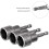 10Pcs Hex Magnetic Socket Wrench Set 6-19mm Pilot Nut Driver style2701 4