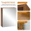Bathroom Medicine Cabinet with Mirror, LED Light 13
