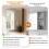 Bathroom Medicine Cabinet with Mirror, LED Light 2