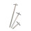 Llave triangular extendida para ascensor Pro Train 100 200 300 mm Destornillador triangular Llave para puertas 2