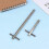 Llave triangular extendida para ascensor Pro Train 100 200 300 mm Destornillador triangular Llave para puertas 3