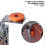 2Pcs Alloy Steel Adjustable Drawer Clamps Quick-Fit Installation Hardware Silver 2