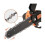 5 Pack 4 Inch Chainsaw Chain Replacement For All Cordless Electric Mini Chainsaw Black 3