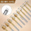 Titanium Coated 20pc Router Bit Set 10 HSS + 10 Carbide Engraving Bits for Woodworking 2